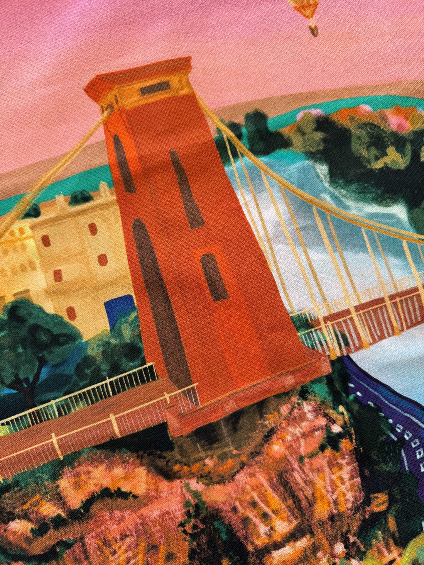 Bristol Balloon Fiesta Tea Towel