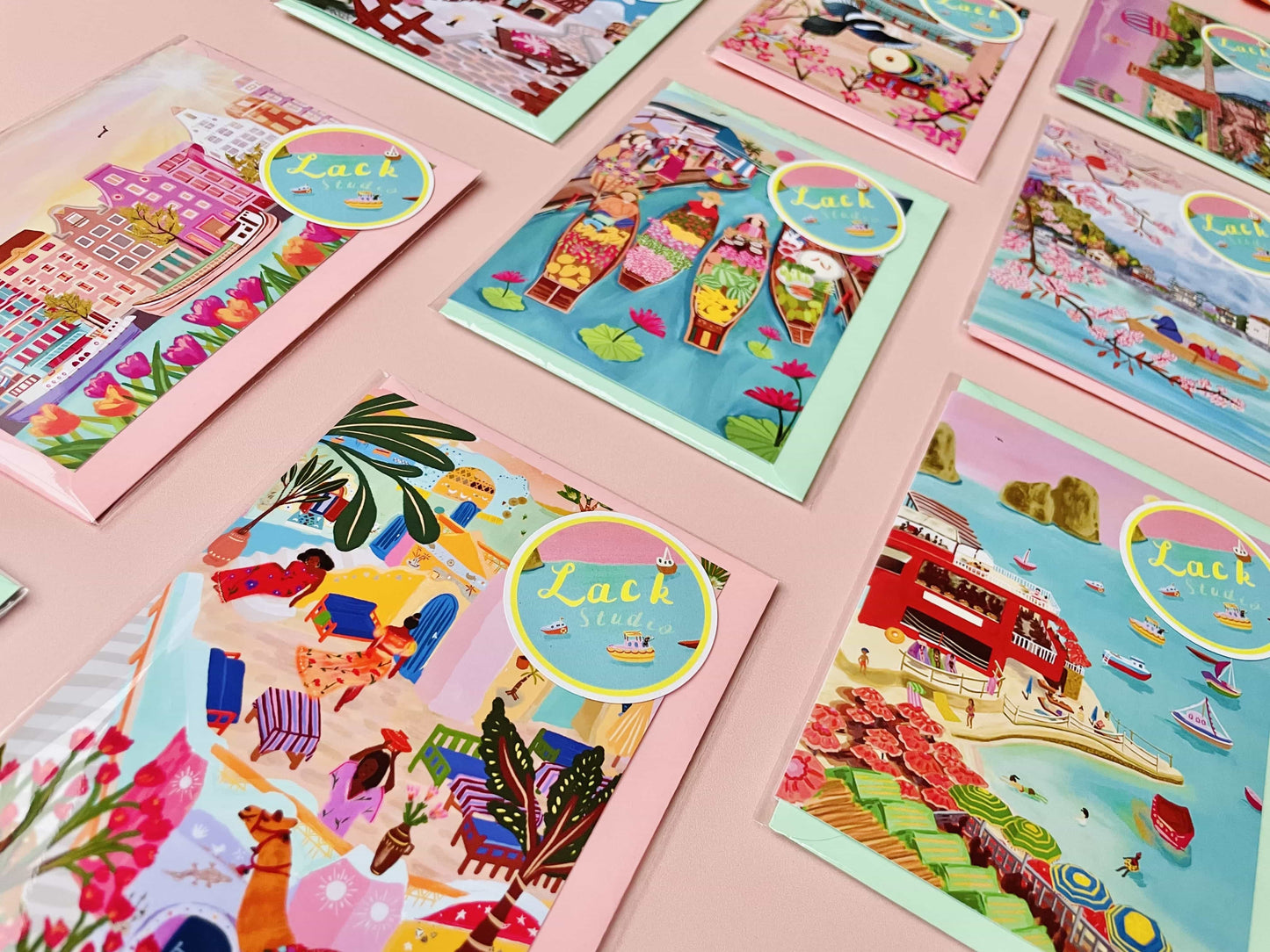 Travel Inspired Greeting Cards