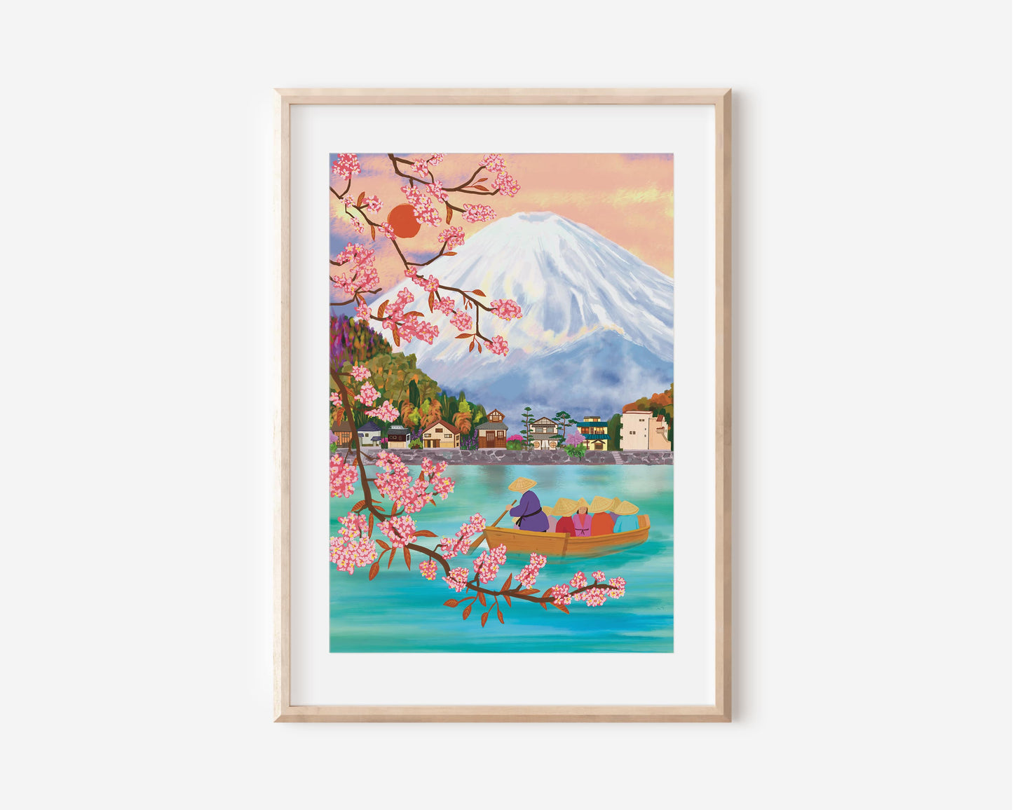 Mount Fuji Art Print