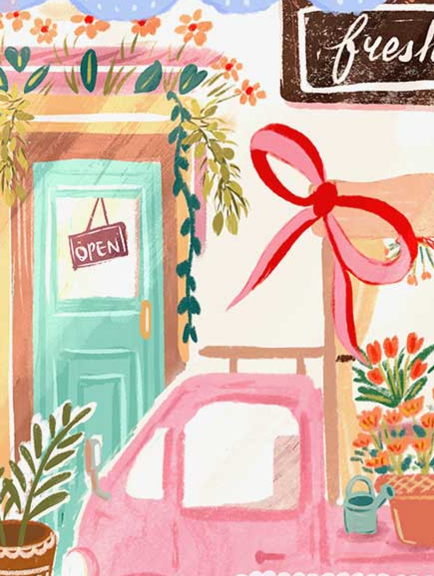 Forever Flora Art Print