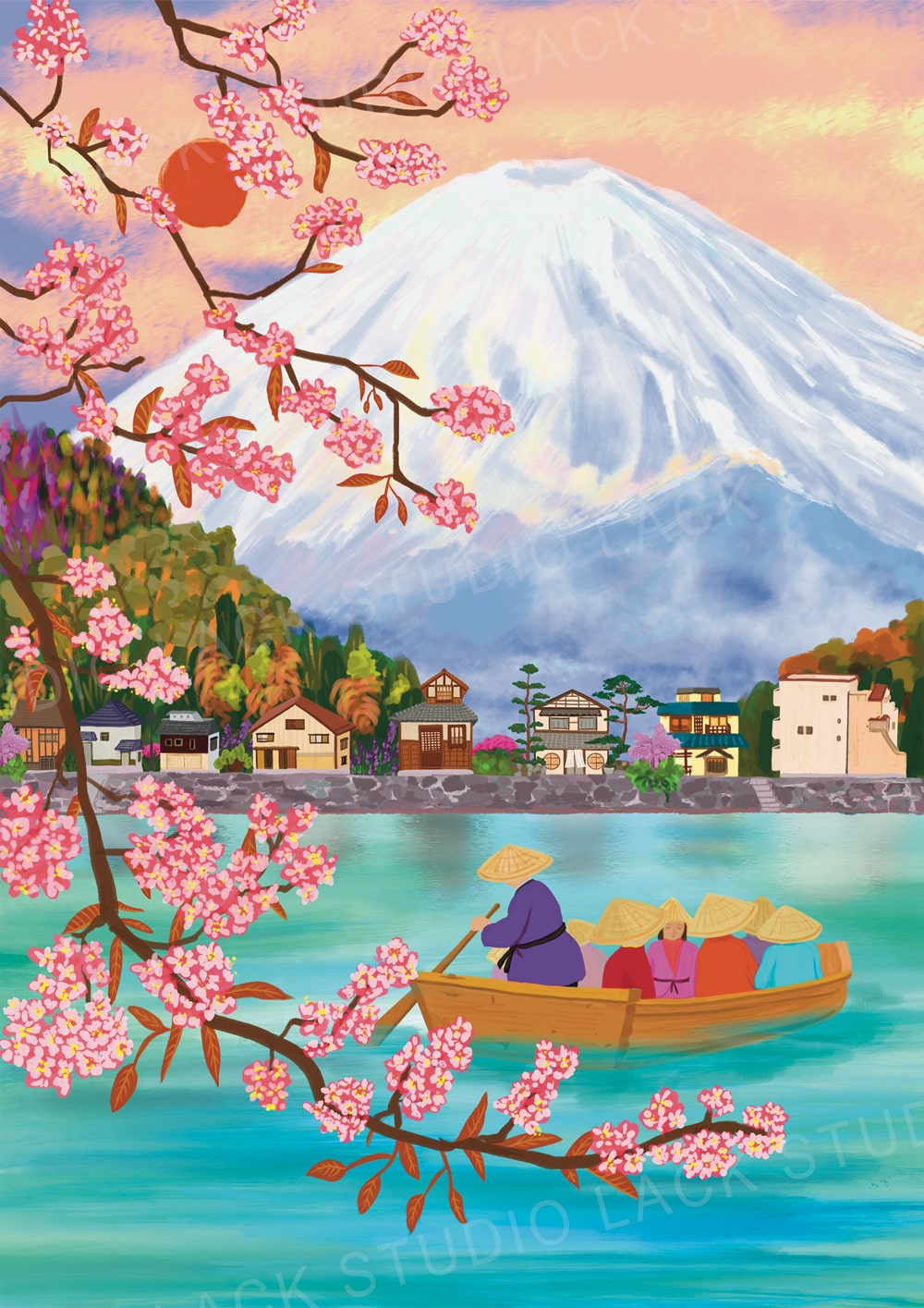 Mount Fuji Art Print