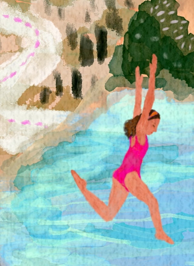 Dive Into New Adventures Art Print