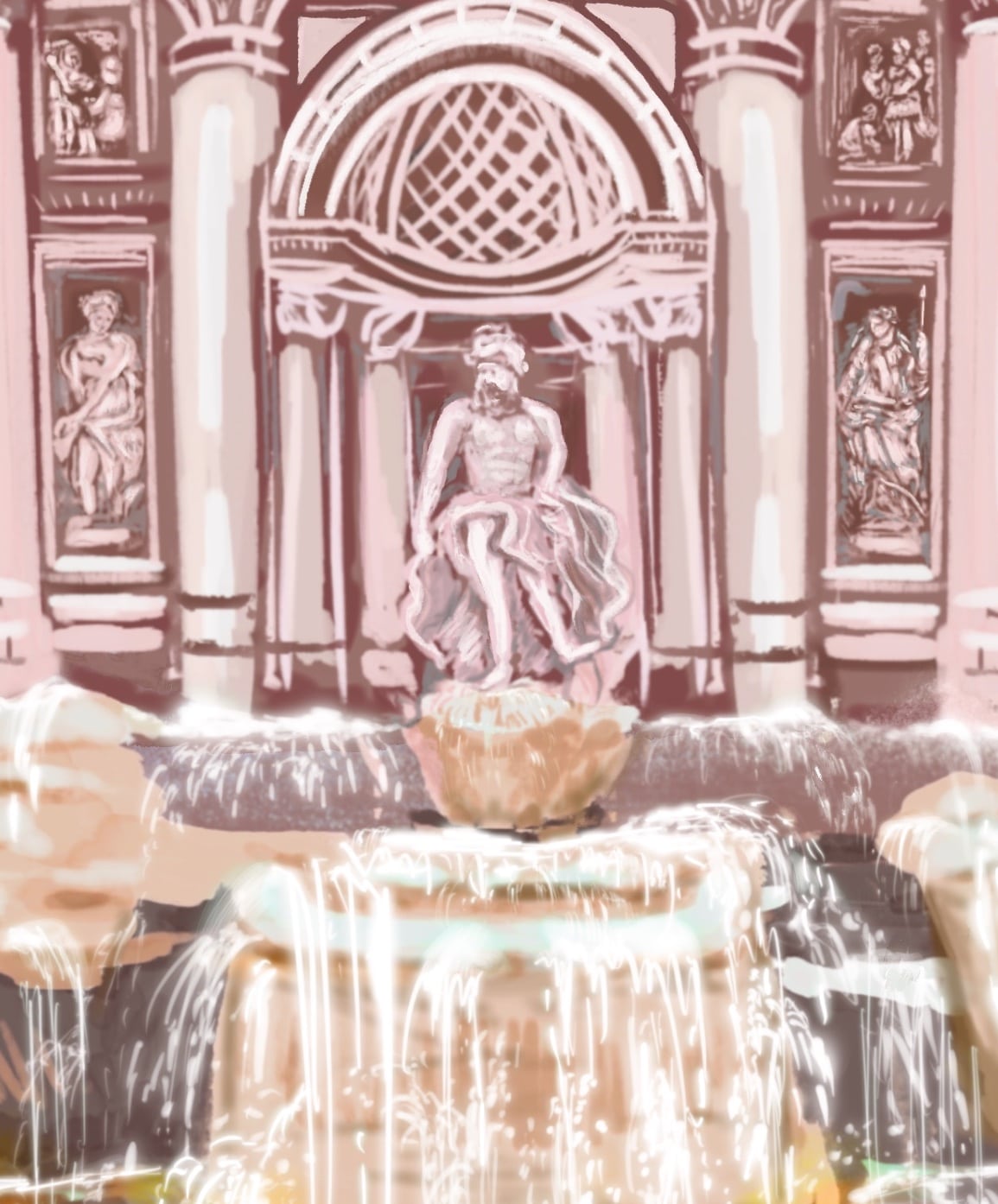 Trevi Fountain - Rome