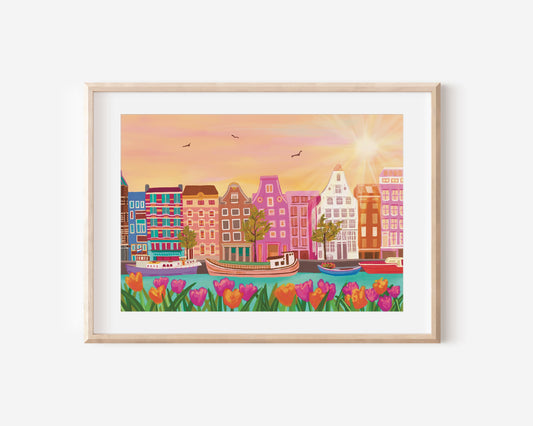 Amsterdam Art Print