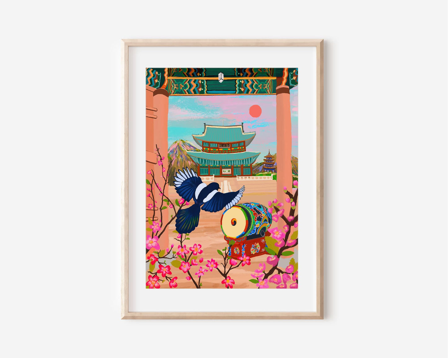 South Korea Art Print