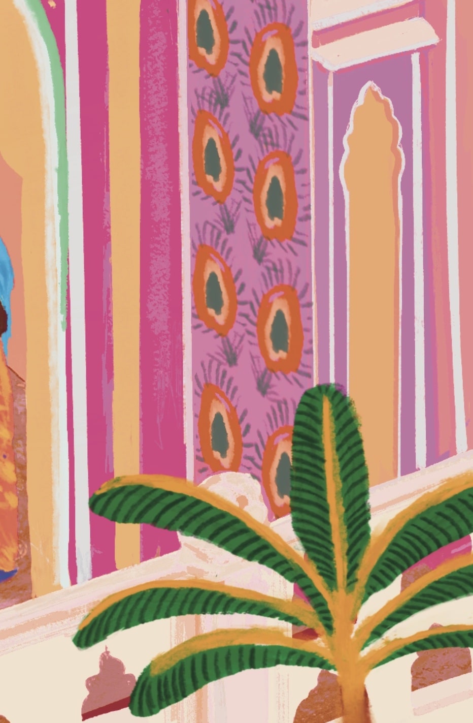 Jaipur Pink City Art Print