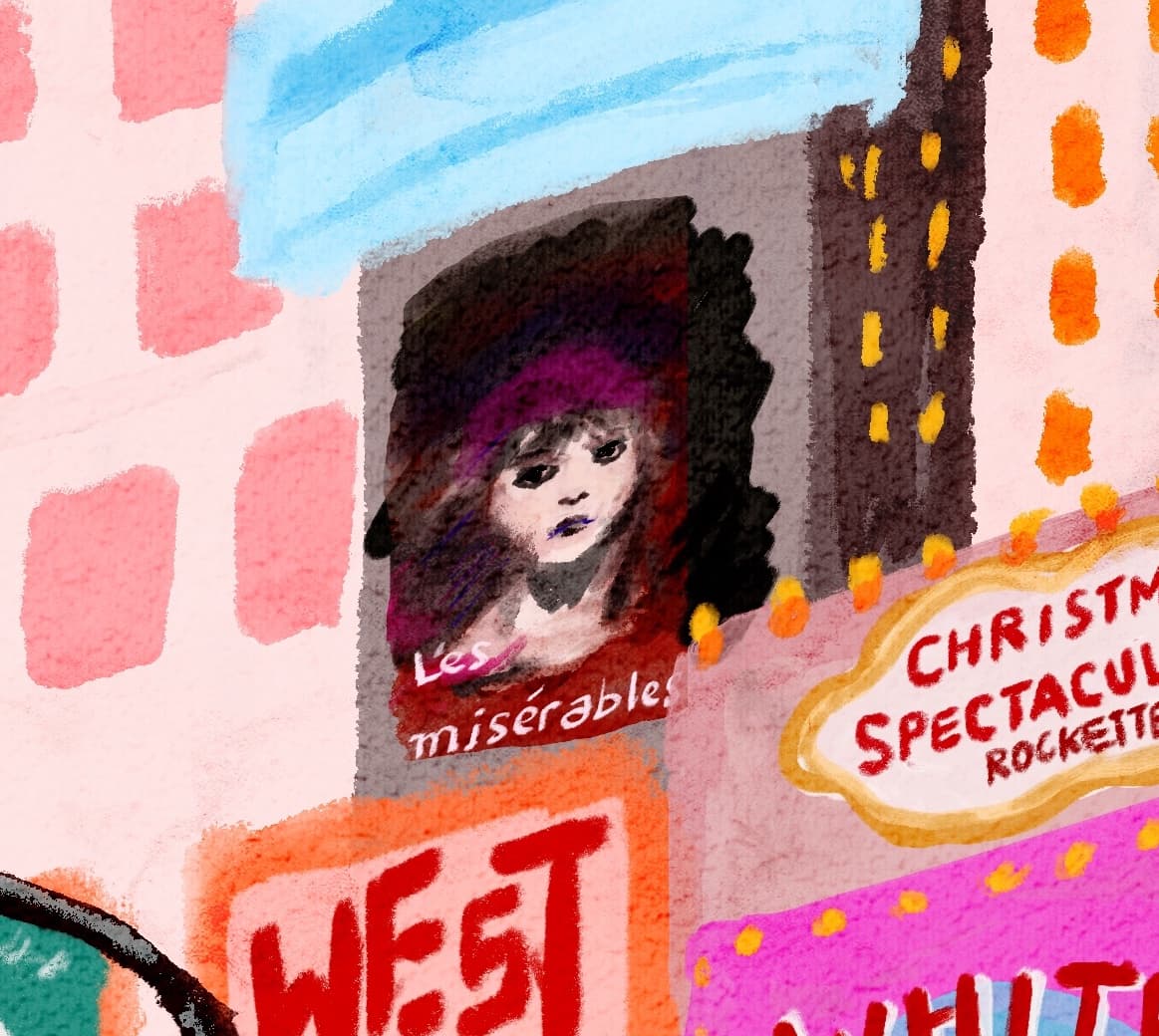 New York City Broadway Art Print