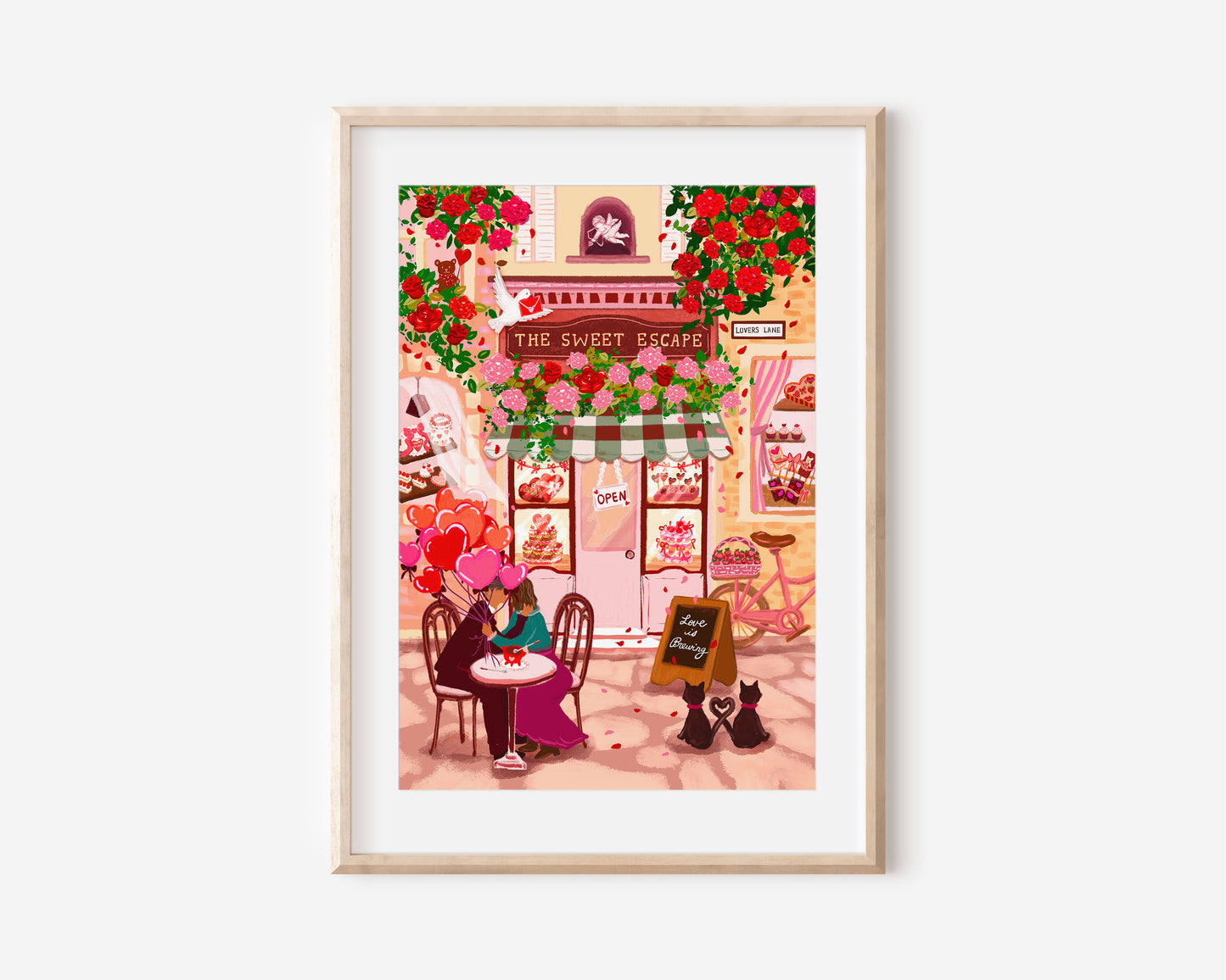 The Sweet Escape - Valentine's Art Print