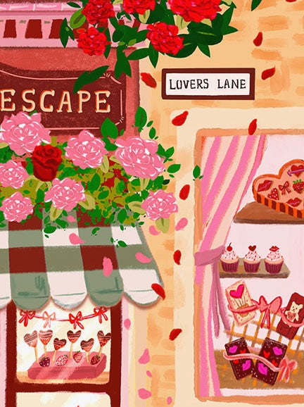The Sweet Escape - Valentine's Art Print