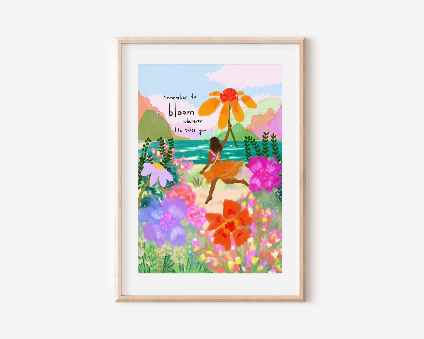 Wild Flower Art Print