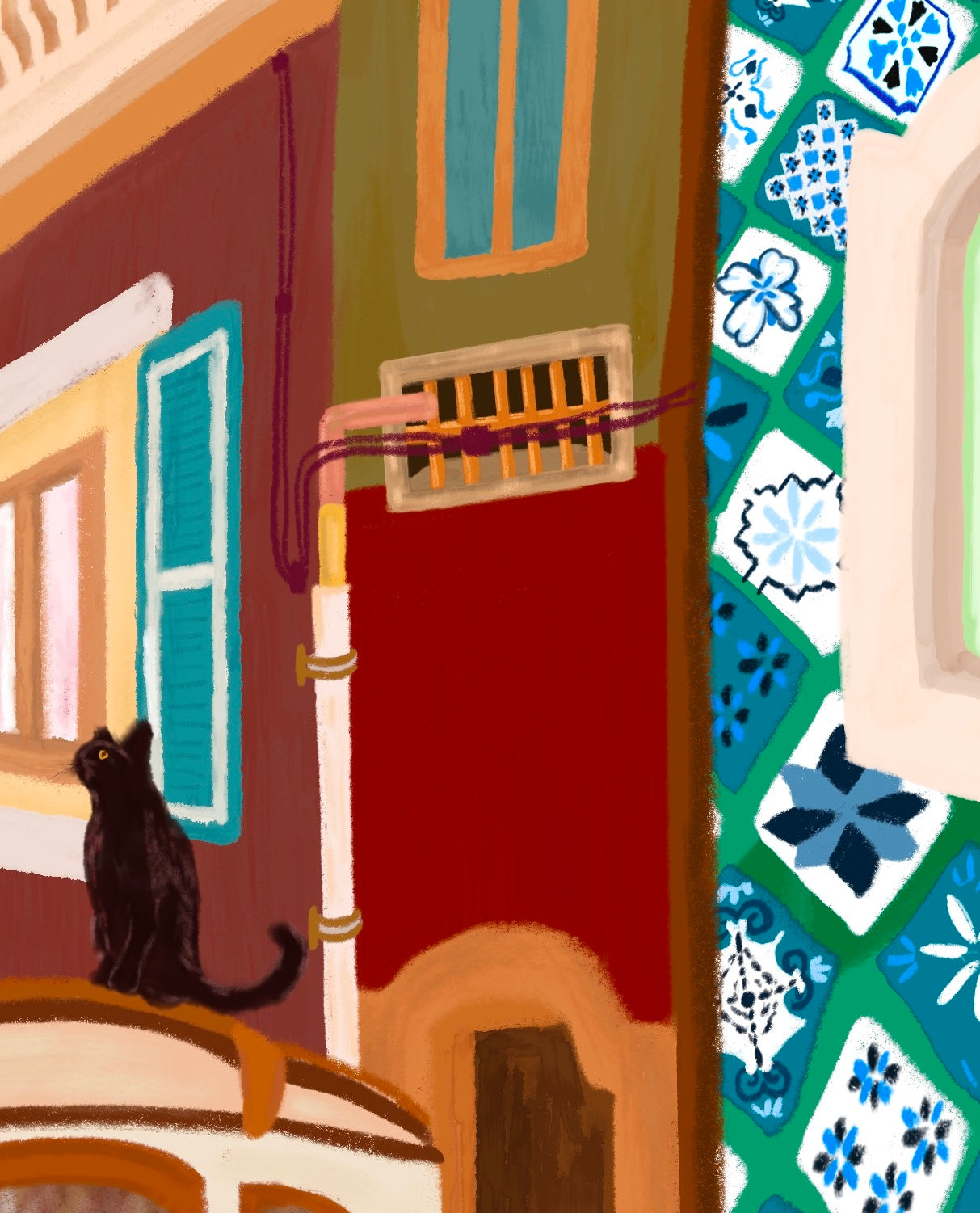 Lisbon Art Print